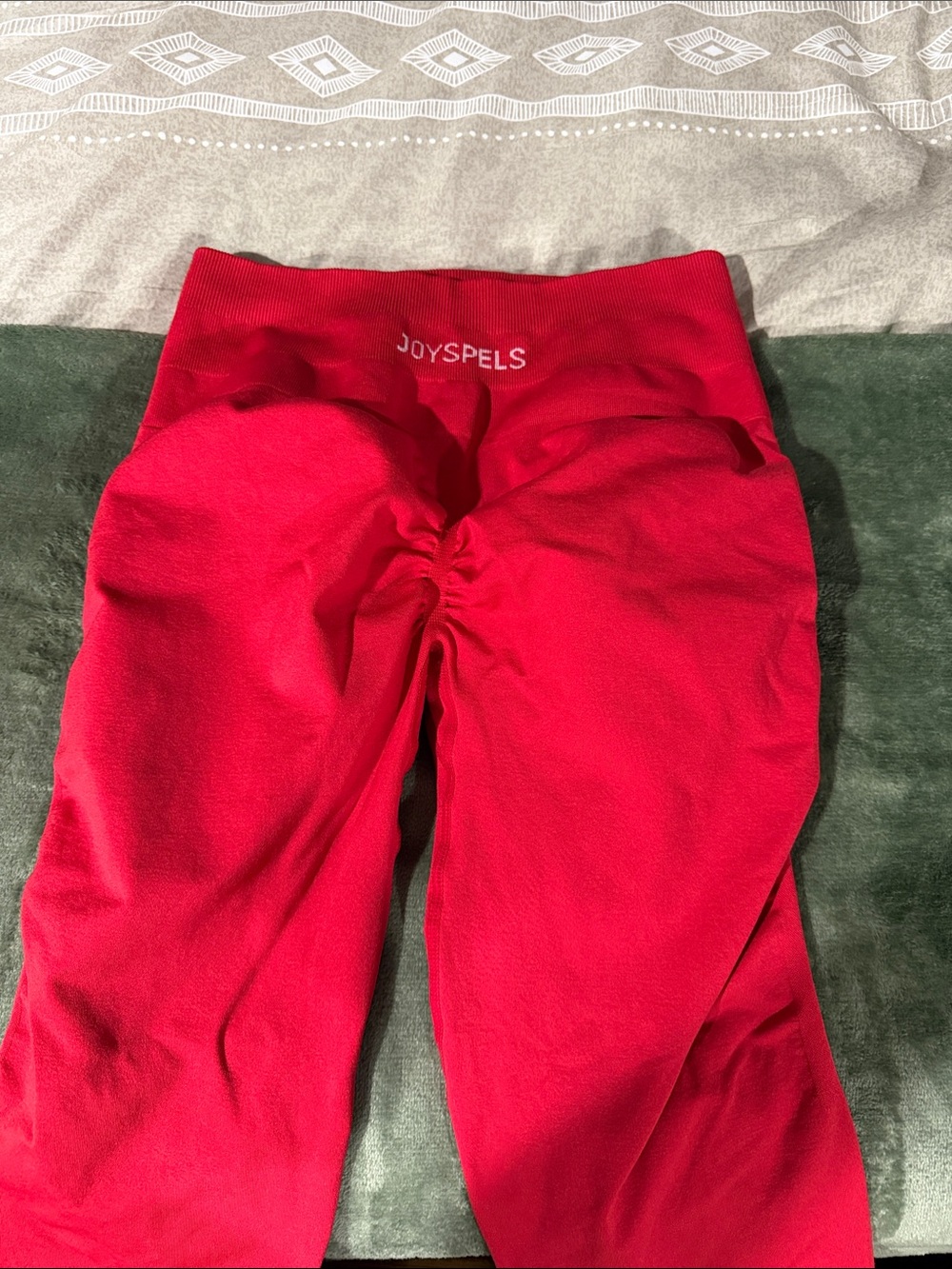 Red booty Leggings